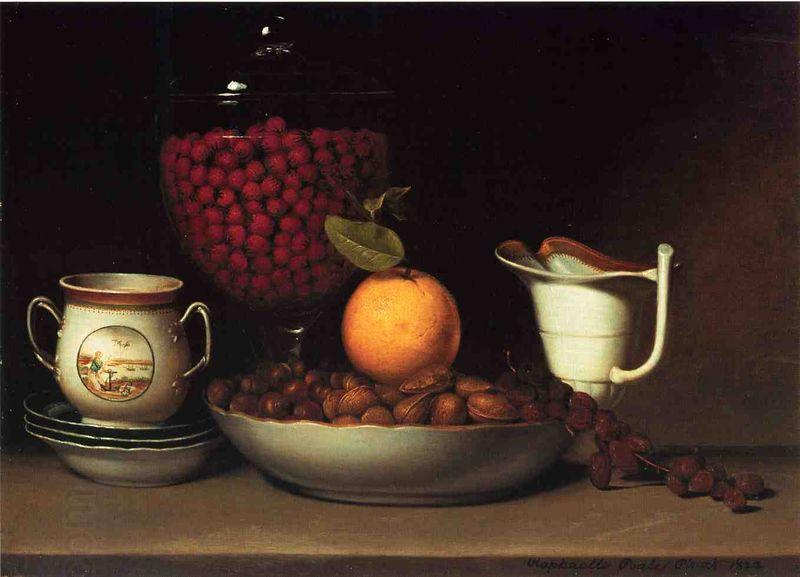 Raphaelle Peale Strawberries, Nuts China oil painting art